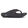 OOfos Unisex OOriginal Sandal - Black- Regular (D) -Run Vibe Shop 1000BLK shot1 932x680 6cfe932e e561 4f0c 9fb2 ed6a77c7e2cc