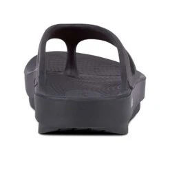 OOfos Unisex OOriginal Sandal - Black- Regular (D) -Run Vibe Shop 1000BLK shot5 932x680 737d79a4 1d73 4553 9f61 513403eab4aa