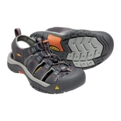 Keen Men's Newport H2 Sandal - India Ink/Rust - Regular (D) -Run Vibe Shop 1001931 PPS large