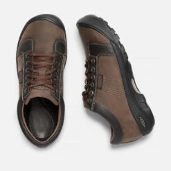 Keen Men's Austin Casual Shoes - Chocolate Brown- Regular (D) -Run Vibe Shop 1007722 PLD PDP
