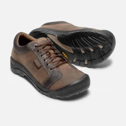 Keen Men's Austin Casual Shoes - Chocolate Brown- Regular (D) -Run Vibe Shop 1007722 PPS PDP