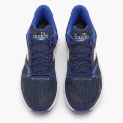 Diadora Men's Mythos Blushield Vortice 8 Running Shoe- Blue Corsair/White/Surf The Web - Regular (D) -Run Vibe Shop 101.179087 D0244 50 HR