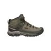Keen Men's Targhee III Leather Mid Waterproof Hiking Boots - Black Olive/Golden Brown - Regular (D) -Run Vibe Shop 1017787 P large