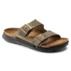 Birkenstock Men's Arizona Rugged Sandal - Faded Khaki - Regular -Run Vibe Shop 1018463