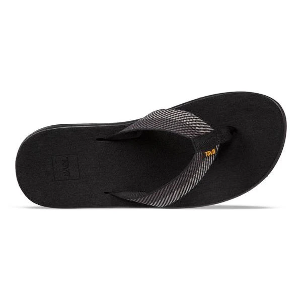 Teva Men's Voya Flip Sandals - Vori Black Gray- Regular (D) 4 Teva Men's Voya Flip Sandals - Vori Black Gray- Regular (D) - Image 2