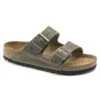 Birkenstock Arizona Soft Footbed Faded Khaki Oiled Nubuck Leather- Regular/Wide -Run Vibe Shop 1019313