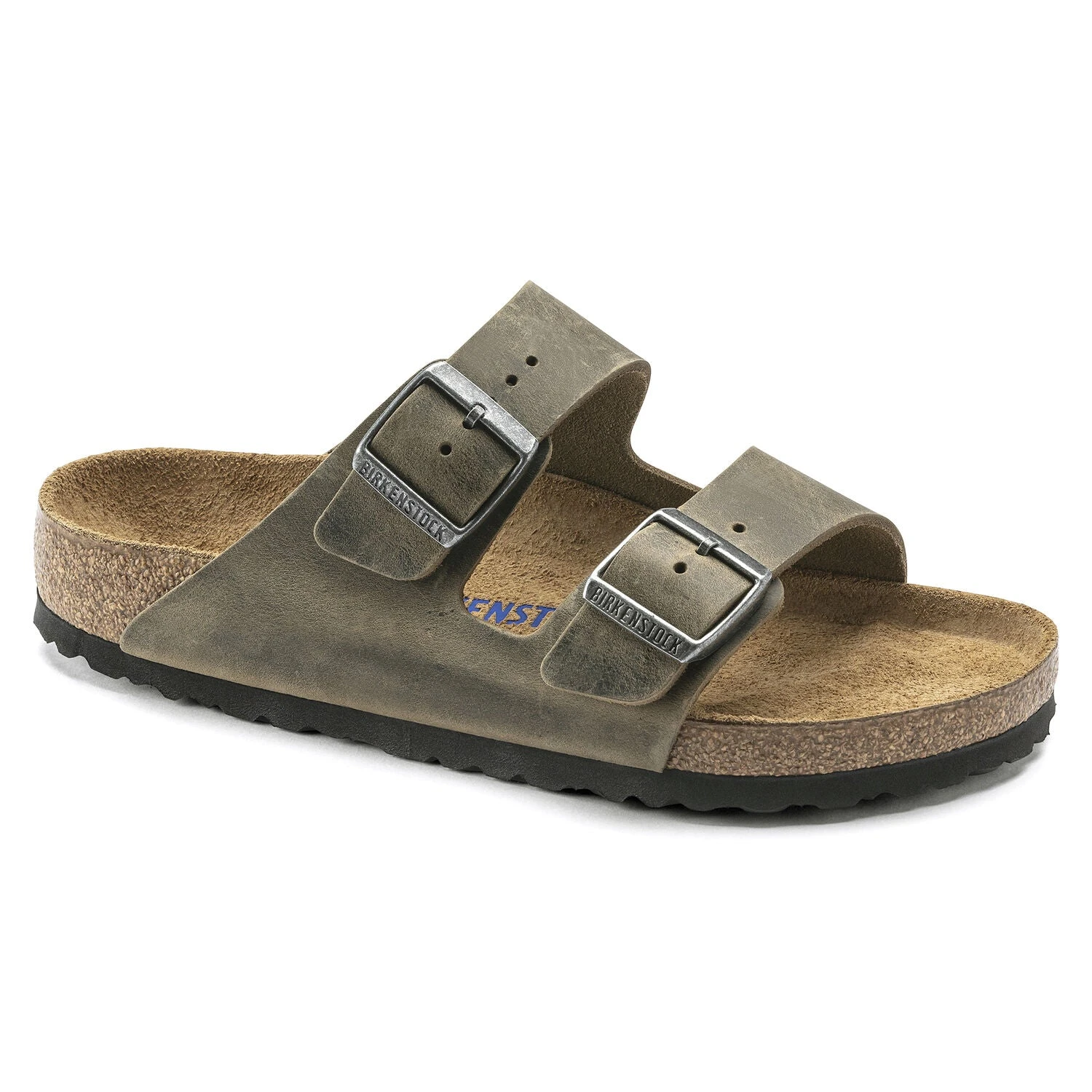 Birkenstock Arizona Soft Footbed Faded Khaki Oiled Nubuck Leather- Regular/Wide 2 Birkenstock Arizona Soft Footbed Faded Khaki Oiled Nubuck Leather- Regular/Wide