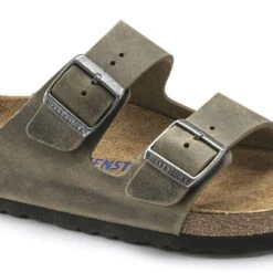 Birkenstock Arizona Soft Footbed Faded Khaki Oiled Nubuck Leather- Regular/Wide 11 Birkenstock Arizona Soft Footbed Faded Khaki Oiled Nubuck Leather- Regular/Wide -Run Vibe Shop 1019313 detail 1