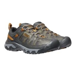 Keen Men's Targhee Vent Trail Shoe - Raven/Bronze Brown - Regular (D) -Run Vibe Shop 1020743 PLA large