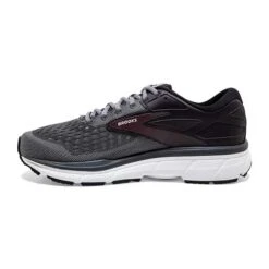 BROOKS Men's Dyad 11 Running Shoe - Blackened Pearl/Alloy/Red - Regular (D) -Run Vibe Shop 110323 031 M Dyad 11 1