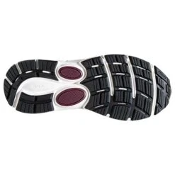 BROOKS Men's Dyad 11 Running Shoe - Blackened Pearl/Alloy/Red - Regular (D) -Run Vibe Shop 110323 031 S Dyad 11 1