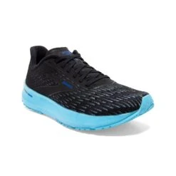 BROOKS Men's Hyperion Tempo Running Shoe - Black/Iced Aqua/Blue - Regular (D) -Run Vibe Shop 110339 082 A Hyperion Tempo CF S21