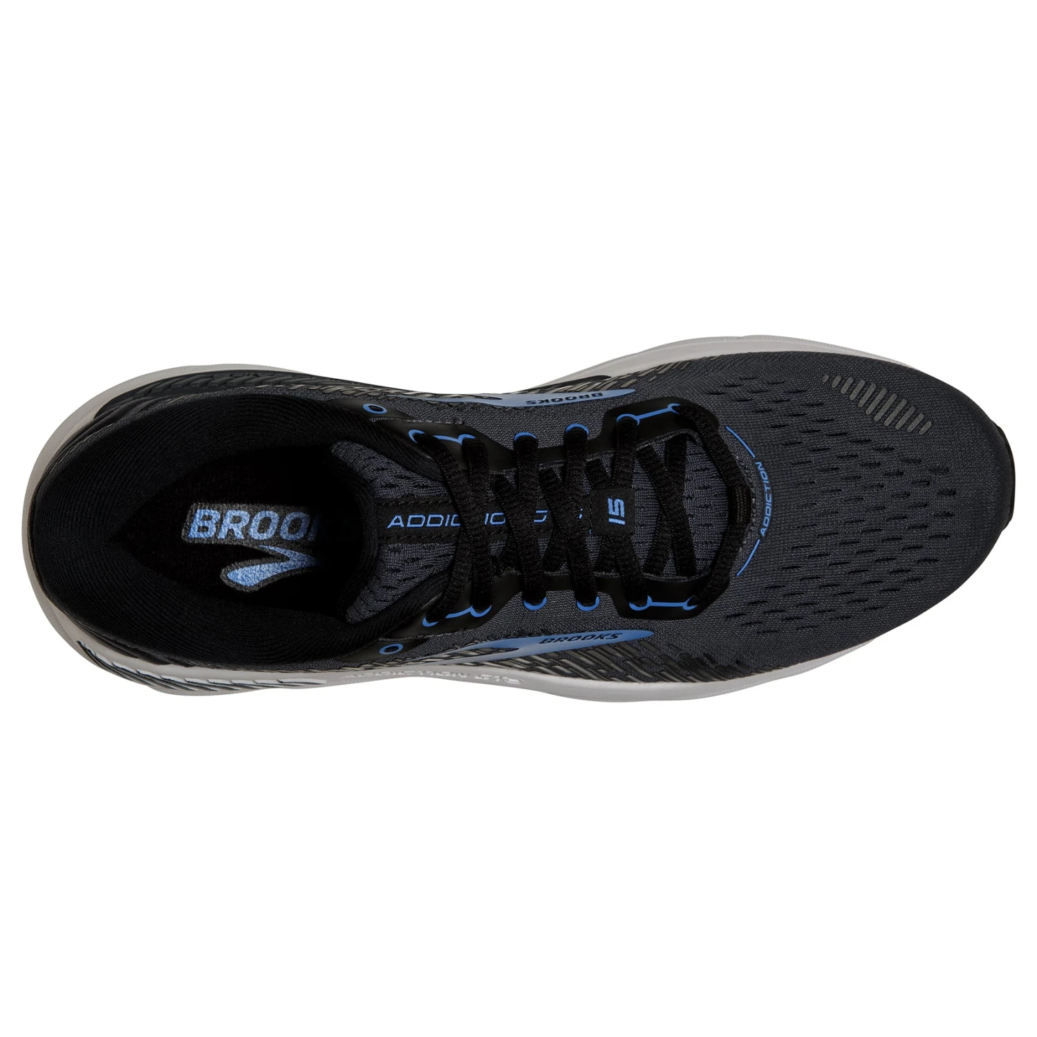 BROOKS Men's Addiction GTS 15 Running Shoe- India Ink/Black/Blue - Extra Wide (4E) 6 BROOKS Men's Addiction GTS 15 Running Shoe- India Ink/Black/Blue - Extra Wide (4E) - Image 5