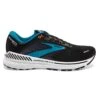 BROOKS Men's Adrenaline GTS 22 Running Shoe - Black/Blue/Orange- Regular (D) -Run Vibe Shop 110366 034 l adrenaline gts 22 mens cushion running shoe