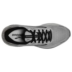 BROOKS Men's Adrenaline GTS 22 Running Shoe- Alloy/Grey/Black - Wide (2E) -Run Vibe Shop 110366 012 O Adrenaline GTS 22 2