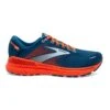 BROOKS Men's Adrenaline GTS 22 Running Shoe - Blue/Light Blue/Orange - Regular (D) -Run Vibe Shop 110366 404 L Adrenaline GTS 22