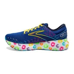 Men's Glycerin 20 Bowl O' Brooks Running Shoe - Blue/Peacoat/Yellow - Regular (D) -Run Vibe Shop 110382 462 M Glycerin 20