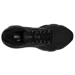 BROOKS Men's Glycerin GTS 20 Running Shoe- Black/Black/Ebony- Regular (D) -Run Vibe Shop 110383 020 O Glycerin GTS 20 1