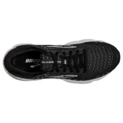 BROOKS Men's Glycerin GTS 20 Running Shoe- Black/White/Alloy- Regular (D) -Run Vibe Shop 110383 059 O Glycerin GTS 20 1