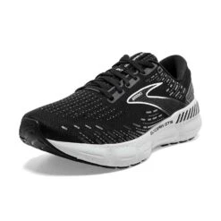 BROOKS Men's Glycerin GTS 20 Running Shoe- Black/White/Alloy- Regular (D) -Run Vibe Shop 110383 059 Z Glycerin GTS 20 1