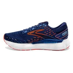 BROOKS Men's Glycerin GTS 20 Running Shoe - Blue Depths/Palace Blue/Orange - Regular (D) -Run Vibe Shop 110383 444 M Glycerin GTS 20 d73a50fb fb07 4519 912f 47dcb25ce037