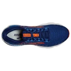BROOKS Men's Glycerin GTS 20 Running Shoe - Blue Depths/Palace Blue/Orange - Regular (D) -Run Vibe Shop 110383 444 O Glycerin GTS 20 c68f8725 dabf 4b2f b1b6 a4e781c986de