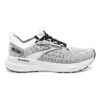 BROOKS Men's Glycerin StealthFit 20 Running Shoe - White/Grey/Black - Regular (D) -Run Vibe Shop 110384 135 L Glycerin StealthFit 20