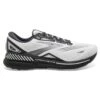 BROOKS Men's Adrenaline GTS 23 Running Shoe- Oyster/Ebony/Alloy- Regular (D) -Run Vibe Shop 110391 065 L Adrenaline GTS 23