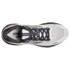 BROOKS Men's Adrenaline GTS 23 Running Shoe- Oyster/Ebony/Alloy- Regular (D) -Run Vibe Shop 110391 065 O Adrenaline GTS 23
