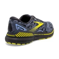 BROOKS Men's Adrenaline GTS 23 Running Shoe - Nine Iron/Folkstone/Sulphur- Regular (D) -Run Vibe Shop 110391 404 H Adrenaline GTS 23