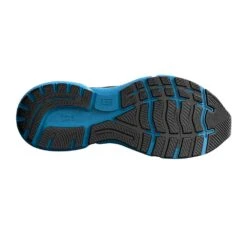 BROOKS Men's Ghost 15 Running Shoe- Black/Blackened Pearl/Blue- Regular (D) -Run Vibe Shop 110393 056 S Ghost 15