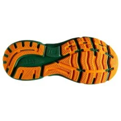 BROOKS Men's Ghost 15 Run Lucky Running Shoe- Green/White/Orange- Regular (D) -Run Vibe Shop 110393 371 S Ghost 15
