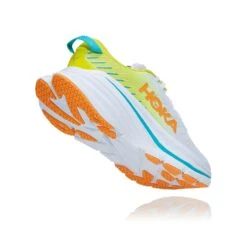 Hoka Men's Bondi X Running Shoe - White/Evening Primrose - Regular (D) -Run Vibe Shop 1113512 WEPR 3 1