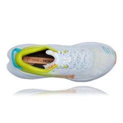 Hoka Men's Bondi X Running Shoe - White/Evening Primrose - Regular (D) -Run Vibe Shop 1113512 WEPR 5 1