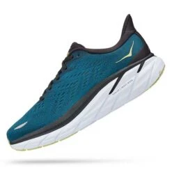 Hoka Men's Clifton 8 Running Shoe - Blue Coral/Butterfly— Regular (D) -Run Vibe Shop 1119393 BCBT 4