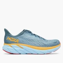 Hoka Men's Clifton 8 Running Shoe- Goblin Blue/Mountain Spring— Regular (D) -Run Vibe Shop 1119393 GBMS 7