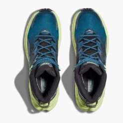 Hoka Men's Trail Code GTX Hiking Boot- Blue Graphite/Blue Coral -Run Vibe Shop 1123165 BGBCR 2