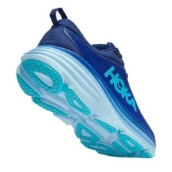 Hoka Men's Bondi 8 Running Shoe - Bellwether Blue/Bluing - Regular (D) -Run Vibe Shop 1123202 BBBG 3