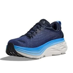 Hoka Men's Bondi 8 Running Shoe - Outer Space/All Aboard - Wide (2E) -Run Vibe Shop 1123202 OSAA 3 2a867b3f d27f 4c99 88df 048445e3f961
