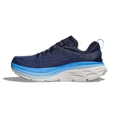 Hoka Men's Bondi 8 Running Shoe - Outer Space/All Aboard - Wide (2E) -Run Vibe Shop 1123202 OSAA 8 7d6c2942 8064 4494 b7f7 d96dc29e6839