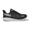 Hoka Men's Clifton 9 Running Shoe - Black/White -Run Vibe Shop 1127895 BWHT 1