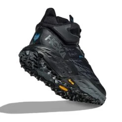 Hoka Men's Speedgoat 5 Mid GTX Running Shoe - Black/Black -Run Vibe Shop 1127918 BBLC 4