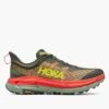Hoka Men's Mafate Speed 4 Trail Shoe - Thyme/Fiesta- Regular (D) -Run Vibe Shop 1129930 TFST 7
