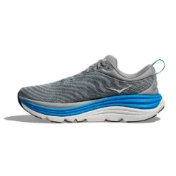 Hoka Men's Gaviota 5 Running Shoe - Limestone/Diva Blue - Regular (D) -Run Vibe Shop 1134234 LDVB 8 19f677d3 5237 40d1 ae62 a7633a9b8ad4