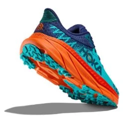 Hoka Men's Challenger ATR 7 Trail Running Shoe - Ceramic/Vibrant Orange- Regular (D) -Run Vibe Shop 1134497 CVOR 4