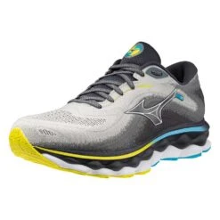 Mizuno Men's Wave Sky 7 Running Shoe - Pearl Blue/White - Regular (D) -Run Vibe Shop 411411 5F00 07