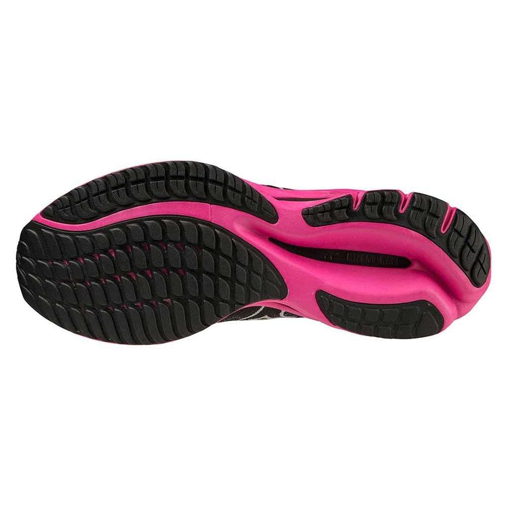 Mizuno Men's Project Zero Wave Rider 27 Running Shoe - Black/Harbor Mist- Regular (D) 5 Mizuno Men's Project Zero Wave Rider 27 Running Shoe - Black/Harbor Mist- Regular (D) - Image 3