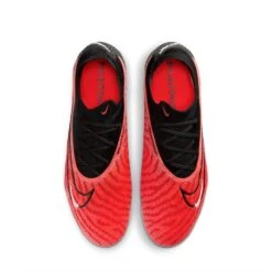 Men's Nike Phantom GX Elite Firm-Ground Soccer Cleats -Bright Crimson/White/University Red/Black - Regular (D) -Run Vibe Shop AURORA DC9968 600 PHCTH001 2000