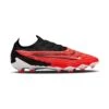 Men's Nike Phantom GX Elite Firm-Ground Soccer Cleats -Bright Crimson/White/University Red/Black - Regular (D) -Run Vibe Shop AURORA DC9968 600 PHSRH000 2000
