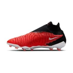 Nike Gripknit Phantom GX Elite Dynamic Fit FG Soccer Cleat - Bright Crimson/Black-White- Regular (D) -Run Vibe Shop AURORA DC9969 600 PHSLH001 2000 1